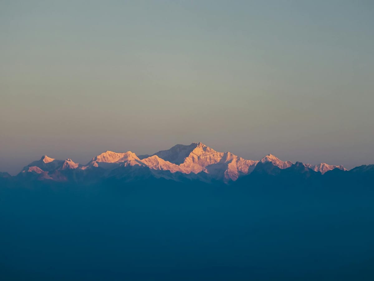 What Kanchenjunga Looks Like from the Nepal Side
