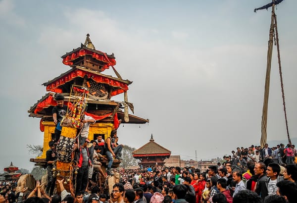 Bisket Jatra: Pulling the Chariot Through Bhaktapur